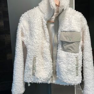 Abercrombie and Fitch Fuzzy Zip Up